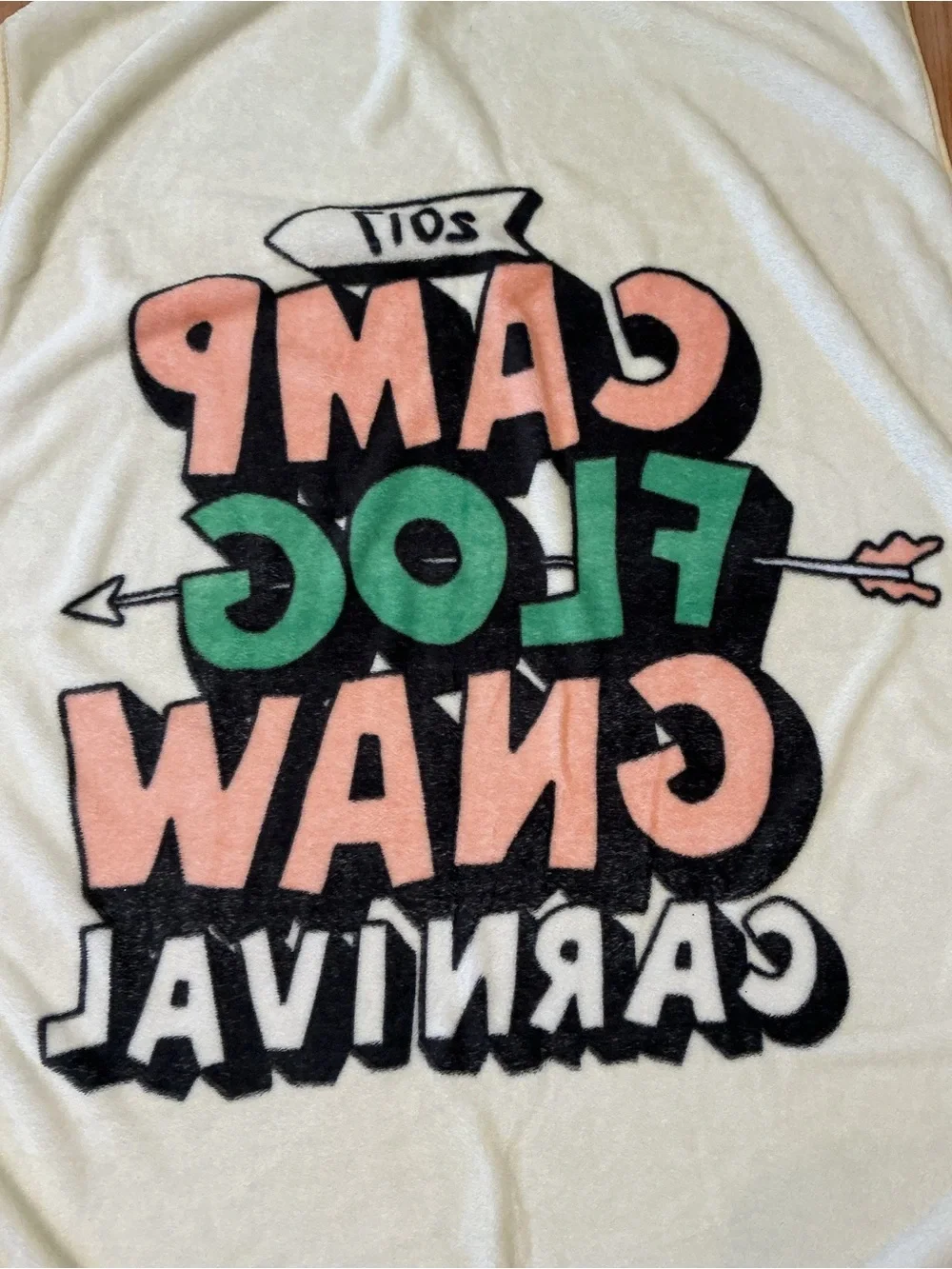 Golf Wang Camp Flog Gnaw 2017 CFG Festival Tyler The Creator Throw Blanket